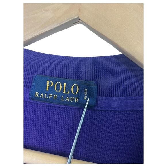 Polo Ralph Lauren Polo Shirt Mens Small Purple Classic Fit Pony Logo Preppy - Picture 8 of 16